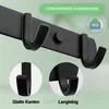 Kleiderhaken, Garderobenleiste, Wandgarderobe, Hakenleiste Produktbild-Vorschau 3