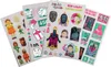 A collage of stickers featuring characters and symbols from the Squid Game series. Náhled obrázku produktu