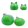 Porzellan Schwimmdeko Frosch Figur 8 + 6 cm - 2er Set - Produktbild-Vorschau 3