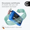 CELLONIC Batteria compatibile con Abus Secvest, FUAA50000, Anteprima dell’immagine prodotto 3