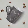 Schöne Kaffeetassen 6er Set einfarbig mit Herzen Produktbild-Vorschau 4
