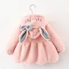 80cm -Baby Mädchen Mäntel aus Baumwolle Frühlung Herbst Produktbild-Vorschau 5