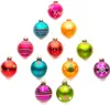 Weihnachtskugeln Happy Xmas | Ø 6 cm | 12 Stück | Glas | Produktbild-Vorschau 1