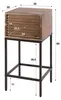Hoyz Collection – Nachttisch XS – Braun – 30 x 30 x 60 cm Produktbild-Vorschau 4