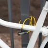 Dunlop - Spiralfahrradschloss mit Schlüssel (gelb) Produktbild-Vorschau 7