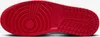 The sole of a red and black Nike Air Jordan 1 Retro High OG shoe. Produktbild-Vorschau
