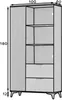 Vitrine ENTIA 100 cm mit Glaselementen und 2 Schubladen, Produktbild-Vorschau 5