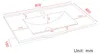 LOMAZOO MARENZA 80 cm, czarny mat, czarna umywalka Podgląd zdjęcia produktu 4