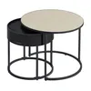 VASAGLE Couchtisch rund, 2er Set, Beistelltisch, Satztisch, Produktbild-Vorschau 8