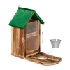 Relaxdays Eichhörnchen Futterhaus, Holz, Produktbild-Vorschau 6