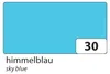 folia Tonpapier DIN A3 130 g/qm himmelblau 50 Blatt Produktbild-Vorschau 2