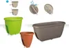Balconia OVI balkónový kvetináč antracitová dĺžka 60 cm Náhľad obrázku produktu 4