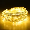 10M teplé bílé LED měděné dráty víla světla USB vánoční Náhled obrázku produktu 2