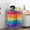 Vozík s 15 stohovatelnými zásuvkami, úložný vozík, Náhled obrázku produktu 9
