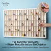 Creative Deco Weiß Setzkasten Holz Sammlervitrine für Autos Produktbild-Vorschau 5