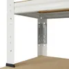 shelfplaza HOME 190x100x60cm Workshop Shelf v bílá Náhled obrázku produktu 2