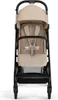 A front view of a beige Cybex Beezy stroller. Anteprima dell’immagine prodotto