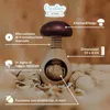 Creative Home Schiaccianoci a Forma di Fungo in Legno Anteprima dell’immagine prodotto 6