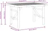 vidaXL Stolik kawowy brązowy 70 x 40 x 36 cm bambusowy Podgląd zdjęcia produktu 7