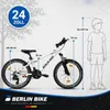 Mountainbike 24 Zoll Mountainbike mit Aluminium-Rahmen 21 Produktbild-Vorschau 16