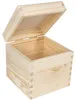 Creative Deco houten kubus vierkante opbergdoos, 16 x 16 x Productafbeelding-voorbeeld 1