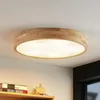 Lindby Deckenlampe Tanju, Ø60 cm, 5-flg., Kautschukholz, Produktbild-Vorschau 9