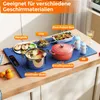 COSTWAY Tapis chauffant électrique silicone, Chauffe-plats Voir les images du produit 7