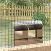 vidaXL Krmítko pro králíky, stříbrné, 64,5 x 25,5 x 45,5 Náhled obrázku produktu 4