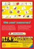 The image shows the back of a Ravensburger "Was passt zusammen?" board game box, featuring puzzle pieces with various objects and illustrations, along with game information and icons. Anteprima dell’immagine prodotto