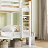 Merax Etagenbett Kinderbett 90x200 cm mit Winkelleiter und Produktbild-Vorschau 9