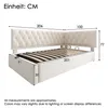 okwish Polsterbett  90x200,Schlafsofa mit hydraulischem Produktbild-Vorschau 5