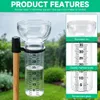 Set di 2 pluviometri – 17,5 cm – Pluviometro in vetro Anteprima dell’immagine prodotto 2
