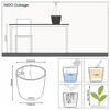 Lechuza Samozavlažovací závěsný květináč Nido Cottage 28 Náhled obrázku produktu 18