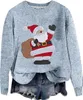 ASKSA Damen Lustige Weihnachtspullover Strickpullover Produktbild-Vorschau 1