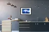 MuchoWow® Gerahmtes Poster Universum - Blau - Sterne 60x40 Produktbild-Vorschau 2