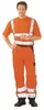 Planam Warnschutz Bundhose zweifarbig Gr. 48 orange/marine Produktbild-Vorschau 6