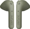 A pair of green wireless earbuds are shown against a white background. Produktbild-Vorschau