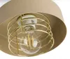 Luxolar Deckenleuchte Beige Gold E27 LED 60W - modern Produktbild-Vorschau 2
