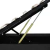 CLORIS Bett mit Bettkasten Hydraulisch LED Dunkelgrau Stoff Produktbild-Vorschau 7