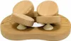 Cuscino sauna HaLu rotondo - Tipo di legno: cedro Anteprima dell’immagine prodotto 4