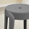 A close-up view of the top and leg of a gray stool. Anteprima dell’immagine prodotto