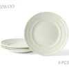 Keramik Teller Set 4-teilig Ø21,4 cm mit Matt-Glasur, Produktbild-Vorschau 1