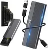 REAGLE GEHÄUSE FÜR M.2 NVME PCIE SSD-ADAPTER, 2-IN-1, USB-C Produktbild-Vorschau 1