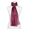 Seidenschal Halstuch Schal lila aubergine Seide 180x45cm Produktbild-Vorschau 3