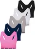 5er Set Mädchen Bustier - Sport Mikrofaser - Bunt Breite Produktbild-Vorschau 1