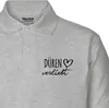 Huuraa Damen Polo Shirt Düren verliebt XXL Sport Grey Bio Produktbild-Vorschau 2