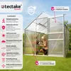 Polykarbonátový skleník s pozinkovanou konstrukcí Náhled obrázku produktu 2