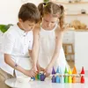 Ulanik Montessori Jouets en bois Poupées arc-en-ciel à Voir les images du produit 4