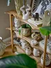 Dua Blumentopf, Braun, Steingut Produktbild-Vorschau 2