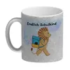 Endlich Schulkind Löwe Glitzer-Kaffeebecher für die Produktbild-Vorschau 2
